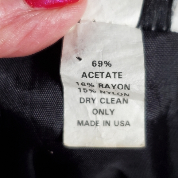 Black Velvet Bolero Jacket Size 9/10 - Picture 7 of 8